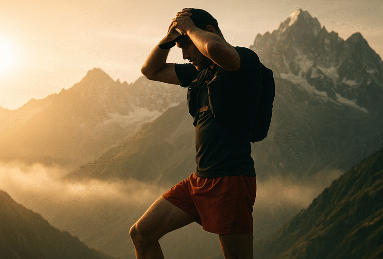 Coureur ultra trail