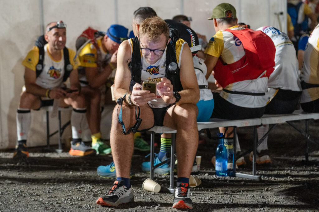 Grand raid départ